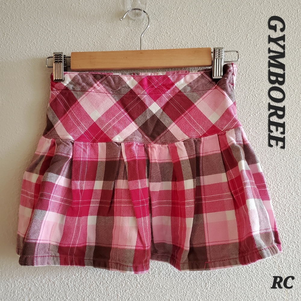 Gymboree Girls Skirt 8(M)Red Plaid